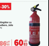 Jolie Stingător cu pulbere 1 kg