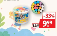 Cretă groasă pentru asfalt 20 buc/ găletușă