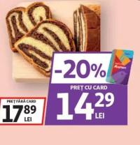COZONAC ASORTAT CU NUCĂ FELIAT 500G