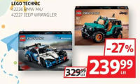 LEGO TECHNIC 42226 BMW M4 / 42227 JEEP WRANGLER