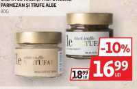 Geofoods Cremă cu hribi și trufe negre/ Parmezan și trufe albe 80g