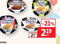ETI Milk Burger Prăjitură cu lapte 35g