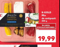 K-GOLD Mix de antipasti 300 g