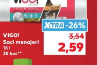 Vigo! Saci menajeri 18l 30buc