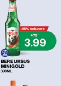Ursus Minigold Bere 330ml