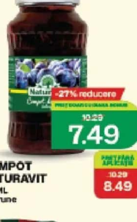 Naturavit Compot de prune 720ml