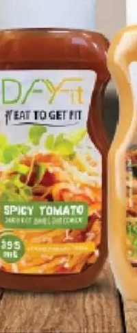 Day Fit Sos Spicy Tomato fără zahăr 395ml