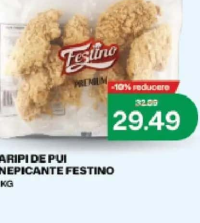 Festino Aripi de pui nepicante 1kg
