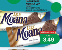 Moana Lux Înghețată 100ml ciocolată/vanilie glazură ciocolată & alune