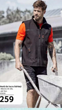 Vestă de lucru bărbați Mărimi: M-3XL (435658)