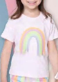 BLUE SEVEN Tricou fete 98-134