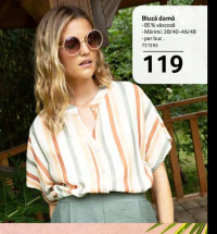 Actuelle Bluză damă 85% vâscoză