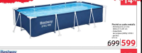 Bestway Piscină cu cadru metalic 400 x 211 x 81 cm
