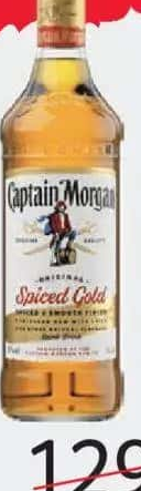 Captain Morgan Spiced Gold Rom 1,0 l