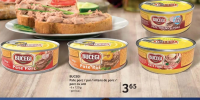 BUCEGI Pate porc / pui / intens de porc / porc cu unt 120g