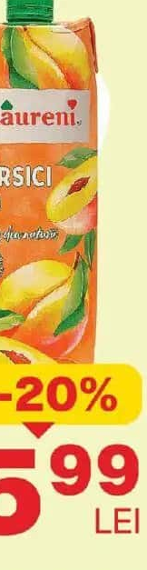 Râureni nectar de piersici 1 L