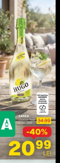 ZAREA cocktail Hugo 0.75 L