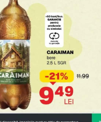 CARAIMAN bere 2.5 L SGR