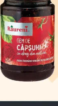 Râureni gem căpșuni 370 g