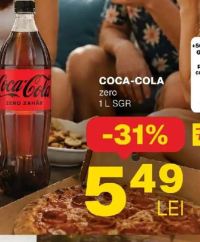 COCA-COLA zero 1 L SGR