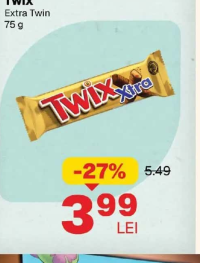 TWIX Extra Twin 75 g