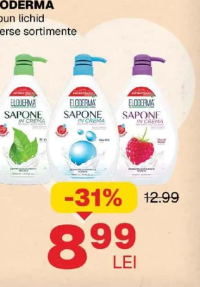 Eloderma săpun lichid diverse sortimente 1 L