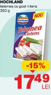 HOCHLAND telemea cu gust intens 350 g