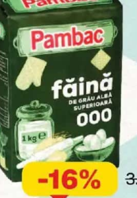 Pambac făină superioară 000 1 kg