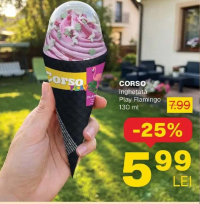CORSO înghețată Play Flamingo 130 ml