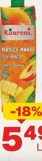 Râureni băutură piersici mango 1 L
