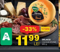 DELACO cașcaval afumat 250 g