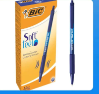 BIC Pix Soft Feel Clic Grip albastru cut/12