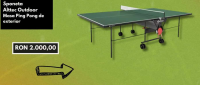 Sponeta Alttec Outdoor Masa Ping Pong de exterior