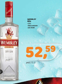 Wembley Gin Diverse Sortimente 0.70L