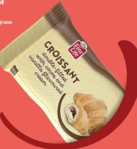 FINE LIFE Croissant cremă de cacao / vanilie și cacao 80g