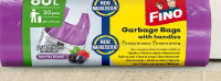 FINO Saci menajeri 60 L colorați 20 buc