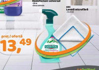 SANYTOL Dezinfectant universal 500ml + ARO Lavetă microfibră 35x35cm