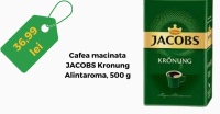 Cafea macinata JACOBS Kronung Alintaroma, 500 g