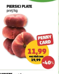 Piersici Plate pret/kg