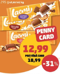 Lacmi Ciocolată diverse sortimente, 235 g / 265 g / 295 g