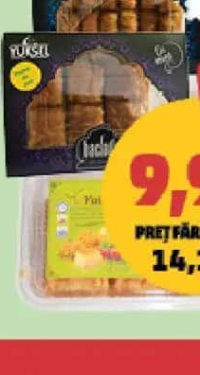 Yuksel Baclava / Sarailie cu nucă 250 g