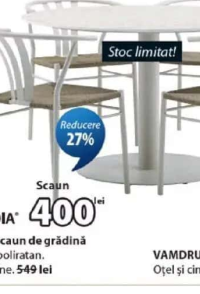 JUTLANDIA TAGMARK scaun de grădină