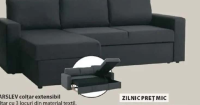 MARSLEV colțar extensibil 3 locuri 230x83x88/150 cm