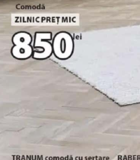 TRANUM comodă cu sertare 160x80x45 cm