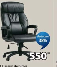 TJELE scaun de birou 68x115-125x77 cm