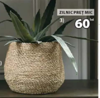 CELIUS plantă artificială Aspect de aloe vera Ø30x39 cm