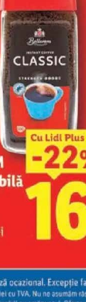 BELLAROM Cafea solubilă Classic 200 g