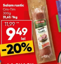 Cris-Tim Salam rustic 300g