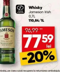 Jameson Whisky Irish 0.7L