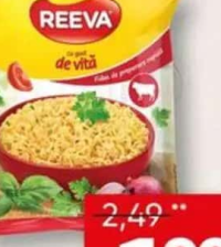 Reeva Fidea instant de vită / de pui / de pui picant 60g